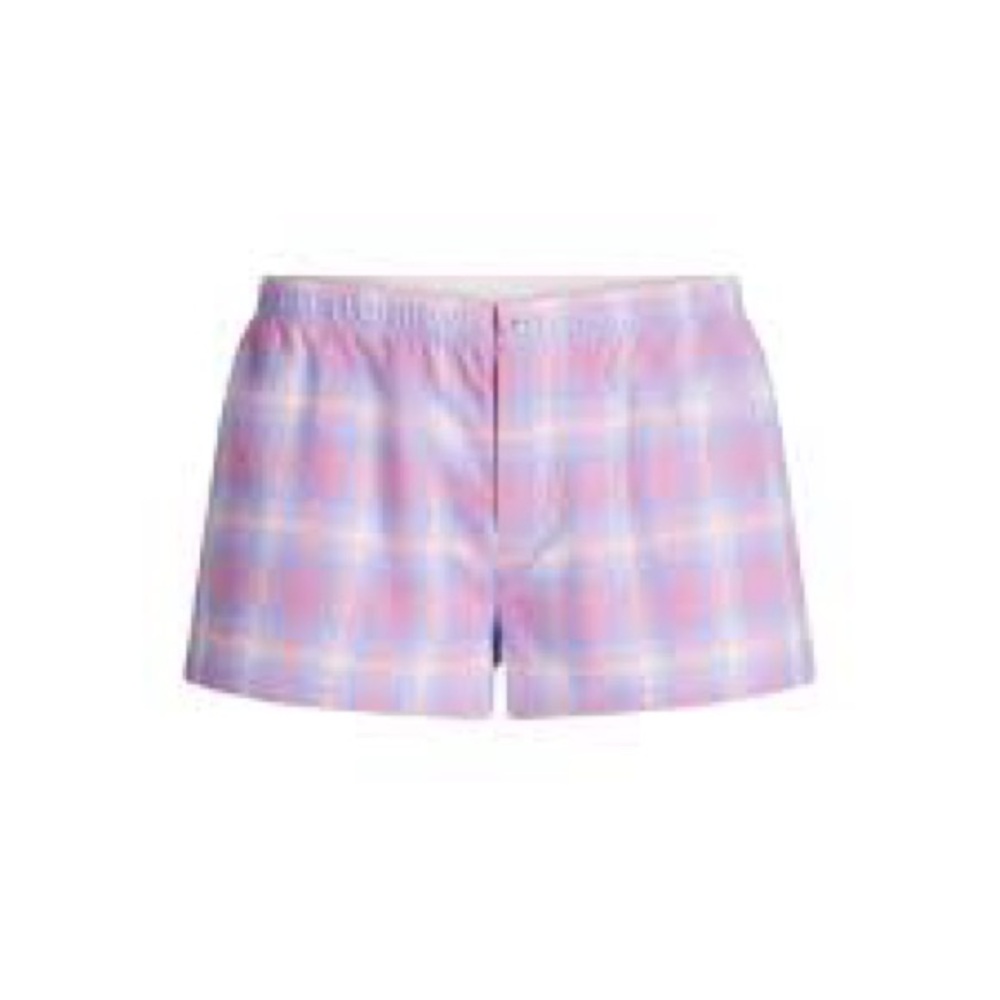 Skims flannel sleep cheeky shorts - xl
